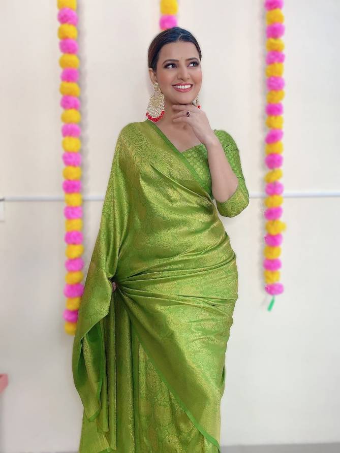 Ynf Nayani G Latest Fancy Party Wear Silk Designer Saree Collection